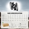 image:imageOrthoComfoot Mens Orthopedic Waterproof Hiking Boots Comfortable Wide Arch Support Plantar Fasciitis Relief Ankle Boots Orthotic Non Slip Outdoor Trekking amp Work Shoes for Foot amp Heel PainBlack