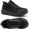 image:imageMens Orthopedic Diabetic Wide Walking Shoes Comfortable Fashion Arch Support Sneakers for Plantar Fasciitis amp Heel Pain Relief Casual Flat Feet Tennis Sports Sneakers for Swollen Feet amp Hammer ToesK1black