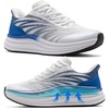 image:imageMens Orthopedic Plantar Fasciitis Sneakers Comfortable High Arch Support Road Running Shoes Orthotics Lightweight Casual Tennis Athletic Walking Shoes Relief Flat Feet Heel amp Foot PainW2white Blue
