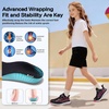 image:imageOrthoComfoot Kids Orthopedic Shoes for Boys and Girls Comfortable Plantar Fasciitis Arch Support Athletic Fashion Sneakers Orthotic Hook and Loop School Walking Shoes for Foot and Heel Pain ReliefW3black Pink