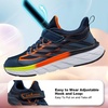 image:imageOrthoComfoot Kids Orthopedic Shoes for Boys and Girls Comfortable Plantar Fasciitis Arch Support Athletic Fashion Sneakers Orthotic Hook and Loop School Walking Shoes for Foot and Heel Pain ReliefW2dark Blue