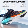 image:imageOrthoComfoot Kids Orthopedic Shoes for Boys and Girls Comfortable Plantar Fasciitis Arch Support Athletic Fashion Sneakers Orthotic Hook and Loop School Walking Shoes for Foot and Heel Pain ReliefW2dark Blue