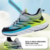 image:imageOrthoComfoot Kids Orthopedic Shoes for Boys and Girls Comfortable Plantar Fasciitis Arch Support Athletic Fashion Sneakers Orthotic Hook and Loop School Walking Shoes for Foot and Heel Pain ReliefW1grey