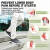image:imageOrthoComfoot Mens Orthopedic Leather Dress Shoes Comfortable Arch Support Casual Sneakers for Plantar Fasciitis Orthotic Work Walking Shoes for All Day Standing Foot Pain ReliefW1dark Gray