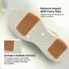 image:imageOrthoComfoot Mens Orthopedic Leather Dress Shoes Comfortable Arch Support Casual Sneakers for Plantar Fasciitis Orthotic Work Walking Shoes for All Day Standing Foot Pain ReliefW2brown
