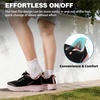 image:imageOrthoComfoot Womens Orthopedic Diabetic Wide Running Shoes Comfortable Casual Arch Support Plantar Fasciitis Fashion Sneakers High Arch Work Tennis Walking Shoes for Foot and Heel Pain ReliefK1black