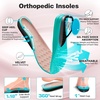 image:imageOrthoComfoot Womens Orthopedic Diabetic Wide Running Shoes Comfortable Casual Arch Support Plantar Fasciitis Fashion Sneakers High Arch Work Tennis Walking Shoes for Foot and Heel Pain ReliefK3pink White