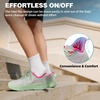 image:imageOrthoComfoot Womens Orthopedic Diabetic Wide Running Shoes Comfortable Casual Arch Support Plantar Fasciitis Fashion Sneakers High Arch Work Tennis Walking Shoes for Foot and Heel Pain ReliefK2grey Green