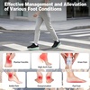 image:imageOrthoComfoot Womens Orthopedic Trail Running Sneakers Wide Toe Box Arch Support Plantar Fasciitis Diabetic Sports Shoes Comfortable Flat Feet Hiking Walking Athletic Sneakers for Foot amp Heel PainK1black