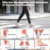 image:imageOrthoComfoot Womens Orthopedic Trail Running Sneakers Wide Toe Box Arch Support Plantar Fasciitis Diabetic Sports Shoes Comfortable Flat Feet Hiking Walking Athletic Sneakers for Foot amp Heel PainK2pink White