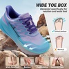 image:imageOrthoComfoot Womens Wide Orthopedic Plantar Fasciitis Shoes Comfortable Diabetic Arch Support Orthotic Flat Feet Trail Running Sneakers Casual Non Slip Hiking Sports Walking Shoes for Foot amp Heel Pain ReliefK2purple