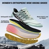 image:imageOrthoComfoot Womens Wide Orthopedic Plantar Fasciitis Shoes Comfortable Diabetic Arch Support Orthotic Flat Feet Trail Running Sneakers Casual Non Slip Hiking Sports Walking Shoes for Foot amp Heel Pain ReliefK1mint