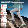 image:imageWomens Orthopedic Wide Plantar Fasciitis Trail Shoes Casual Arch Support Diabetic Neuropathy Sneakers Comfortable High Instep Non Slip Walking Hiking Trekking Shoes for Foot Heel Pain ReliefK2pink Purple