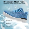 image:imageWomens Orthopedic Wide Toe Box Running Shoes Comfort Diabetic Arch Support Plantar Fasciitis Orthotic Sport Tennis Sneakers Supportive Hammer Toes Casual Walking Shoes for Foot Heel amp Pain ReliefK3light Blue