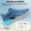 image:imageWomens Orthopedic Wide Toe Box Running Shoes Comfort Diabetic Arch Support Plantar Fasciitis Orthotic Sport Tennis Sneakers Supportive Hammer Toes Casual Walking Shoes for Foot Heel amp Pain ReliefK3light Blue