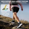 image:imageWomens Waterproof Wide Toe Box Orthopedic Ankle Boots Arch Support Plantar Fasciitis Hiking Trekking Boots Non Slip Comfortable Outdoor Camping Boots for High Instep Hammer Toes and Swollen FeetK1black