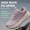 image:imageWomens Wide Orthopedic Trail Running Sneakers Plantar Fasciitis Orthotic Heel Spurs Bunions Support Hiking Trekking Sneakers Comfortable Outdoor Casual Walking Shoes for Foot amp Heel Pain ReliefK1pink Purple