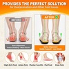 image:imageWork Boot Orthotic Insoles for Standing All Day 240 lbs Heavy Duty High Arch Support Shoe Inserts for Men Women Dual Gel Cushioning for Plantar Fasciitis Size 65 Men85 WomenW1red