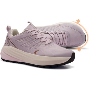 image:imageWomens Wide Orthopedic Trail Running Sneakers Plantar Fasciitis Orthotic Heel Spurs Bunions Support Hiking Trekking Sneakers Comfortable Outdoor Casual Walking Shoes for Foot amp Heel Pain ReliefK1pink Purple