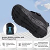 image:imageOrthoComfoot Kids Orthopedic Wide Tennis Comfortable ShoesK1black