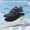 image:imageOrthoComfoot Kids Orthopedic Wide Tennis Comfortable ShoesK2grey