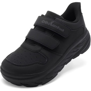 image:imageOrthoComfoot Kids Orthopedic Wide Tennis Comfortable ShoesK1black