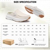 image:imageOrthoComfoot Womens Orthopedic Slip On Loafers Comfortable Casual Arch Support Plantar Fasciitis Walking Shoes Soft Orthotic House Mule Slippers for Flat Feet Heel amp Foot Pain ReliefW3beige