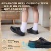 image:imageWomens Orthopedic Diabetic Wide Toe Box Winter Slippers Comfortable Winter Arch Support Slip On Loafers for Plantar Fasciitis Warm Casual Walking House Shoes for Foot amp Heel Pain ReliefK1navyBrown