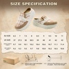 image:imageWomens Orthopedic Diabetic Wide Toe Box Winter Slippers Comfortable Winter Arch Support Slip On Loafers for Plantar Fasciitis Warm Casual Walking House Shoes for Foot amp Heel Pain ReliefK2brownBeige