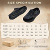 image:imageWomens Orthopedic Diabetic Wide Toe Box Winter Slippers Comfortable Winter Arch Support Slip On Loafers for Plantar Fasciitis Warm Casual Walking House Shoes for Foot amp Heel Pain ReliefK1navyBrown