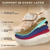 image:imageWomens Orthopedic Diabetic Wide Wide Toe Box Slip On Slippers Comfortable Arch Support for Plantar Fasciitis Ideal for Flat Feet Winter Warm Hook Winter Indoor Hook and Loop Walking ShoesK2brownBeige