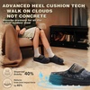image:imageWomens Orthopedic Diabetic Wide Wide Toe Box Slip On Slippers Comfortable Arch Support for Plantar Fasciitis Ideal for Flat Feet Winter Warm Hook Winter Indoor Hook and Loop Walking ShoesK1navyBrown