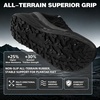 image:imageMens Orthopedic Wide Toe Box Trail Running Shoes Comfortable Arch Support Fashion Sneakers for Plantar Fasciitis Flat Feet amp Heel Pain Non Slip Tennis Athletic Shoes for Hiking Outdoor SportsK1black