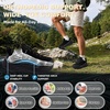 image:imageMens Orthopedic Wide Toe Box Trail Running Shoes Comfortable Arch Support Fashion Sneakers for Plantar Fasciitis Flat Feet amp Heel Pain Non Slip Tennis Athletic Shoes for Hiking Outdoor SportsK1black