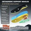 image:imageMens Orthopedic Wide Toe Box Trail Running Shoes Comfortable Arch Support Fashion Sneakers for Plantar Fasciitis Flat Feet amp Heel Pain Non Slip Tennis Athletic Shoes for Hiking Outdoor SportsK1black