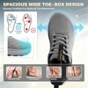 image:imageMens Orthopedic Wide Trail Running Shoes Comfortable Arch Support Plantar Fasciitis Fashion Sneakers Flat Feet Non Slip Tennis Athletic Hiking Sports Shoes for Swollen Feet amp Foot Pain ReliefK2dark Grey