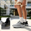 image:imageMens Orthopedic Wide Trail Running Shoes Comfortable Arch Support Plantar Fasciitis Fashion Sneakers Flat Feet Non Slip Tennis Athletic Hiking Sports Shoes for Swollen Feet amp Foot Pain ReliefK2dark Grey