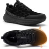 image:imageMens Orthopedic Wide Toe Box Trail Running Shoes Comfortable Arch Support Fashion Sneakers for Plantar Fasciitis Flat Feet amp Heel Pain Non Slip Tennis Athletic Shoes for Hiking Outdoor SportsK1black