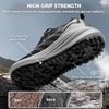 image:imageMens Orthopedic Wide Trail Running Shoes Casual Plantar Fasciitis High Arch Support Diabetic Neuropathy Sneakers Comfortable Orthotic Non Slip Walking Hiking Shoes for Foot amp Heel Pain ReliefK1black
