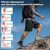 image:imageMens Orthopedic Wide Trail Running Shoes Casual Plantar Fasciitis High Arch Support Diabetic Neuropathy Sneakers Comfortable Orthotic Non Slip Walking Hiking Shoes for Foot amp Heel Pain ReliefK1black