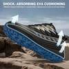 image:imageMens Wide Orthopedic Trail Running Shoes Arch Support Diabetic Plantar Fasciitis Sports Sneakers Comfortable Casual Athletic Standing Work Outdoor Shoes for Flat Feet amp Heel Pain ReliefK1black