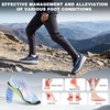 image:imageMens Wide Orthopedic Trail Running Shoes Arch Support Diabetic Plantar Fasciitis Sports Sneakers Comfortable Casual Athletic Standing Work Outdoor Shoes for Flat Feet amp Heel Pain ReliefK2blue