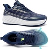 image:imageMens Wide Orthopedic Trail Running Shoes Arch Support Diabetic Plantar Fasciitis Sports Sneakers Comfortable Casual Athletic Standing Work Outdoor Shoes for Flat Feet amp Heel Pain ReliefK2blue