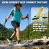 image:imageOrthoComfoot Womens Waterproof Wide Toe Box Orthopedic Hiking Boots Arch Support Trail Shoes for Plantar Fasciitis Flat Feet NonSlip Diabetic Walking Trekking Boots for Foot and Heel Pain ReliefK2mint