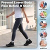 image:imageWomens Orthopedic Diabetic Walking Shoes Wide Toe Box Arch Support Plantar Fasciitis Fashion Sneakers Comfortable Casual Orthotic High Arch Swollen Feet Work Shoes for Ankle and Heel PainK1 Black