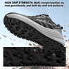 image:imageWomens Wide Orthopedic Trail Running Shoes Comfortable Diabetic Arch Support Non Slip Hiking Athletic Sneakers Plantar Fasciitis Flat Feet Standing Work Walking Shoes for Foot and Heel Pain ReliefK1black